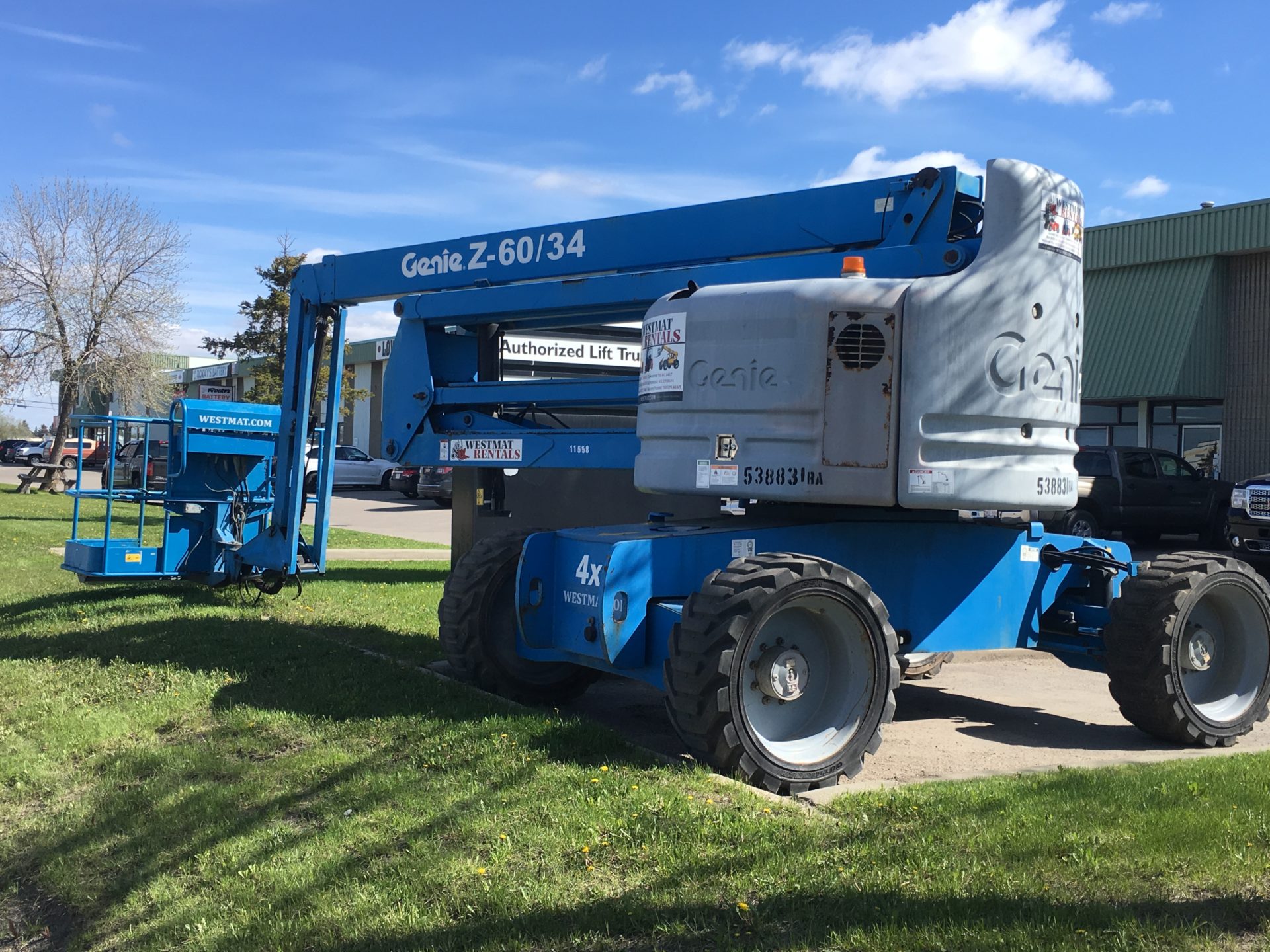 Boom Man Lifts Western Materials