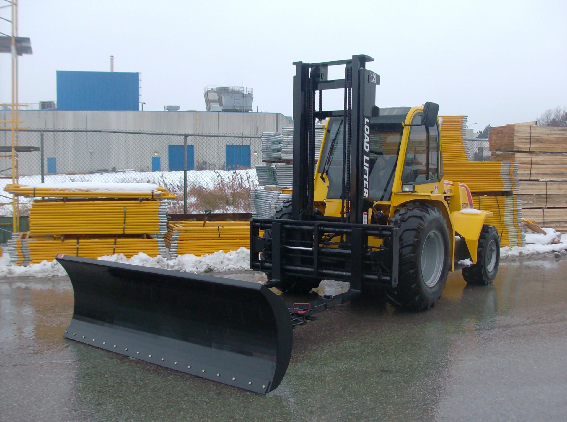 Forklift Snow Blades For Rent Western Materials Handling & Equipment