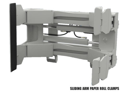 Cascade_sliding arm_Paper roll clamp
