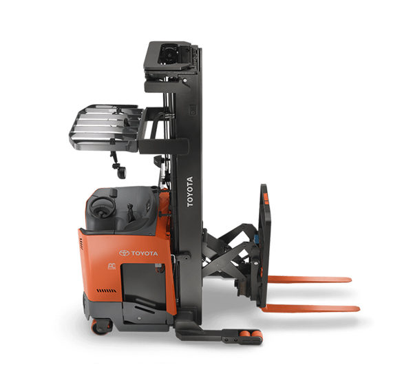 Stand Up Electric Reach Trucks Order Pickers Forklifts Western Materials Handling Equipment