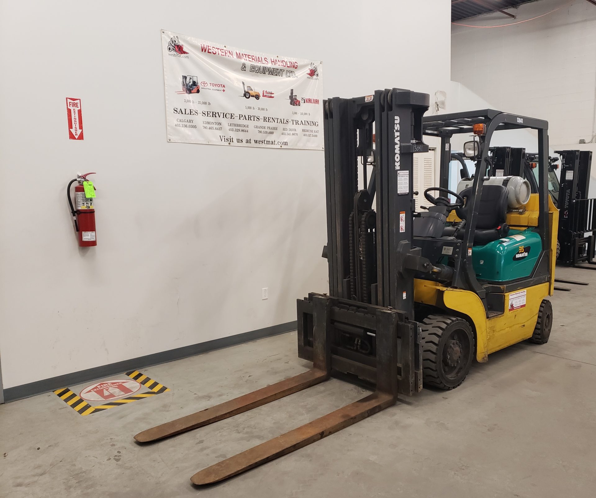 Used Indoor Propane Forklift For Sale Western Materials Handling Equipment