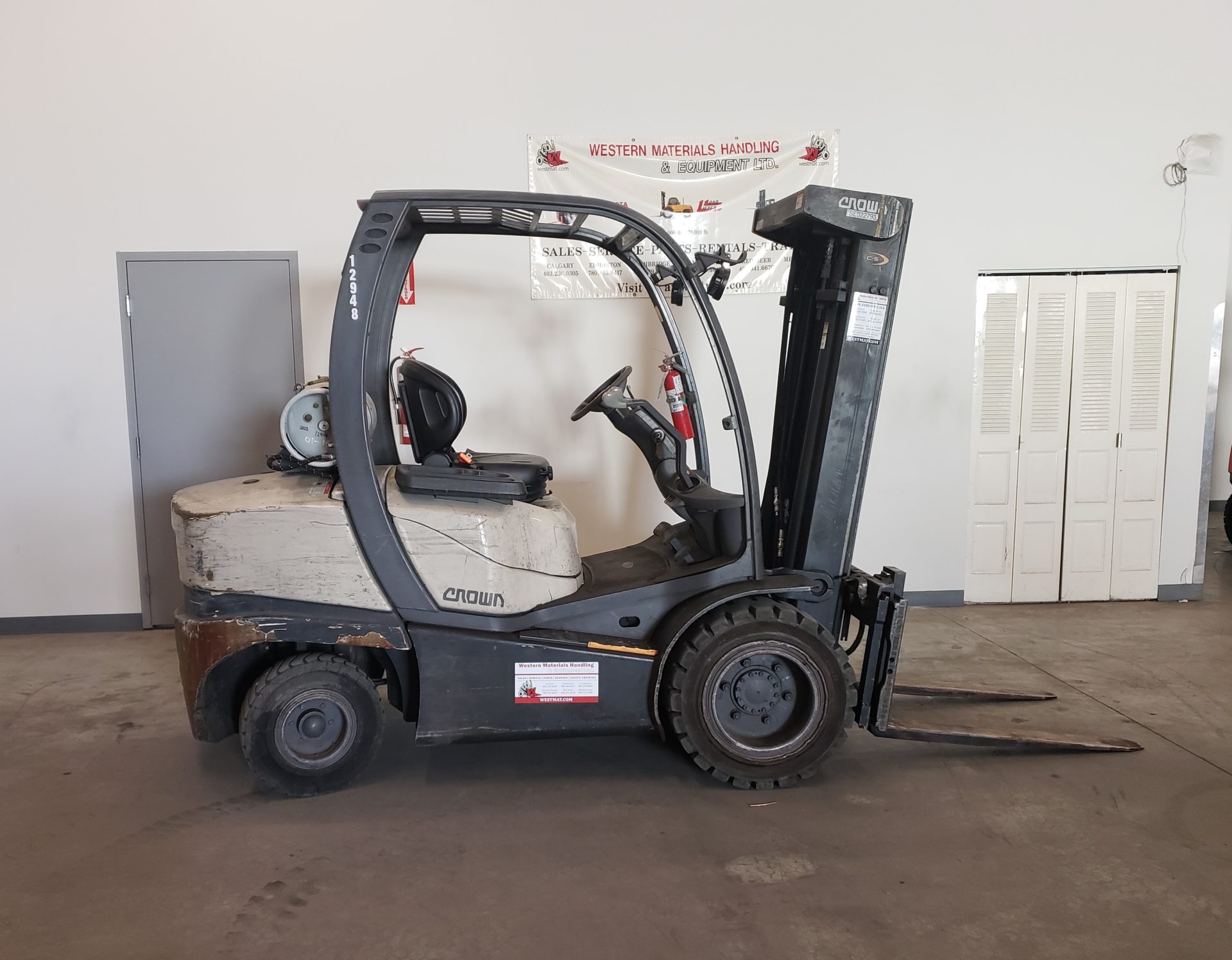 Used Indoor Outdoor Propane Forklift For Sale Western Materials Handling Equipment