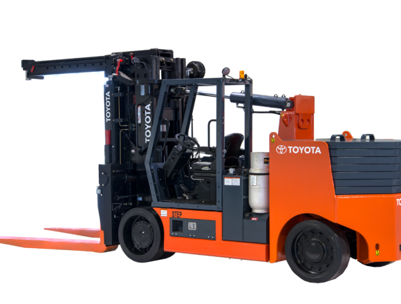 New Equipment: Toyota High-Capacity Adjustable Wheelbase Forklift