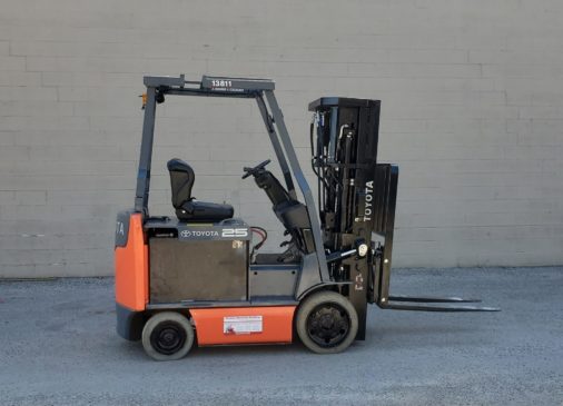 13811 TOYOTA 8FBCU25 FORKLIFT - RIGHT SIDE