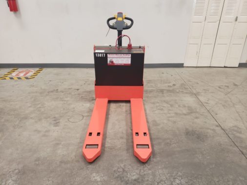 New Toyota Tora-Max 8HBW23 Electric Walkie Pallet Jack - Front