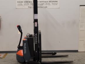 New Toyota 8BWS13 Walkie Stacker- Right Side