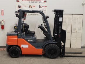 New Toyota Pneumatic Forklift - 14398 - Right Side