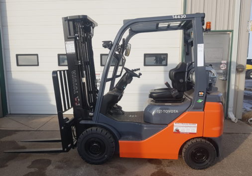 New Toyota Pneumatic Forklift - Left