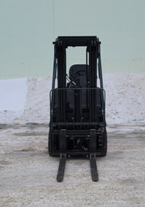 Used Toyota 8FBCU25 Electric Forklift - Front