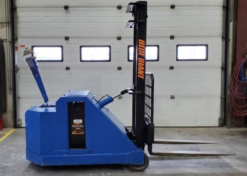 Used Blue Giant Walkie Stacker - Right Side