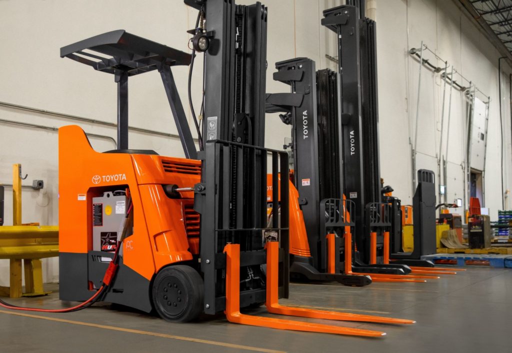 New Electric Forklift Product Launch - Toyota