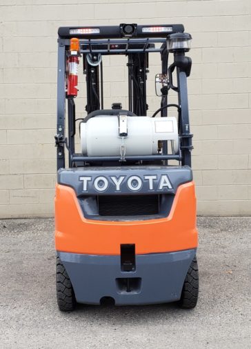 New Toyota 8FGU18 Pneumatic Forklift - Back