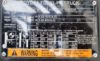 New Toyota 8FGU18 Pneumatic Forklift - Data Plate