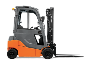 New Equipment: Toyota 48V Pneumatic Electric Forklift