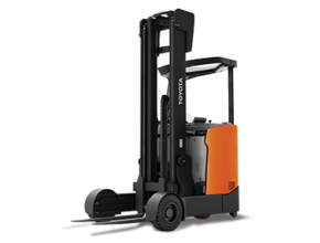 New Equipment: Toyota Indoor / Outdoor Moving Mast Reach Truck