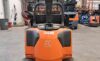 Used Toyota Electric Ride-On Pallet Jack for sale Toyota 8HBE40 WestMat Western Materials Handling Alberta