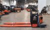 Used Toyota Electric Ride-On Pallet Jack for sale Toyota 8HBE40 WestMat Western Materials Handling Alberta