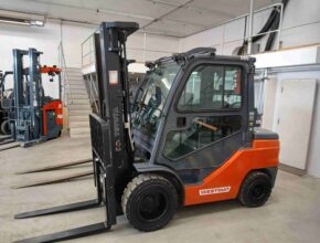 Used Toyota 8FGU32 forklift for sale Lethbridge Alberta Western Materials Handling WestMat