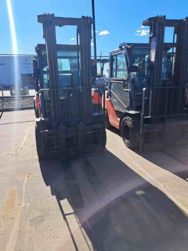 Used 2020 Toyota Forklift Forklift for sale Toyota 8FGU32 Alberta WestMat Edmonton Calgary