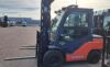 Used Toyota 8FGU32 Forklift for Sale from Western Materials Handling and Equipment in Calgary Alberta Canada