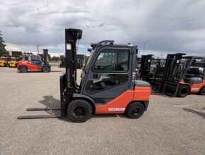 Used 2020 TOYOTA 8FGU32 Forklift Available from Western Materials Handling and Equipment in Alberta, and locations throughout Alberta