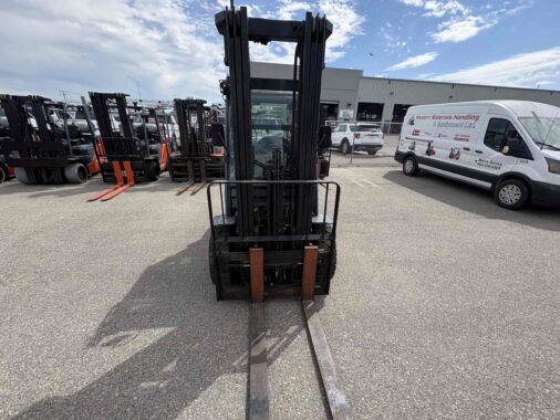 Used 2020 TOYOTA 8FGU32 Forklift Available from Western Materials Handling and Equipment in Alberta, and locations throughout Alberta