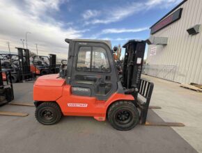 Used 2013 Toyota 7FGU45 Counterbalance Forklift for Sale Calgary Alberta WestMat Western Materials Handling