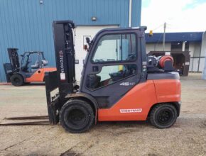 Used Toyota 8FG45U Counterbalance Forklift for Sale WestMat Grand Prairie Alberta Western Materials Handling