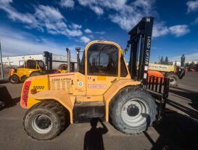 Used Load Lifter Rough Terrain Forklift for sale in Alberta through Western Materials Handling and Equipment