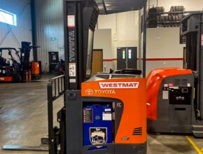 Used Toyota Electric Reach Truck Available for Sale in Alberta, Canada