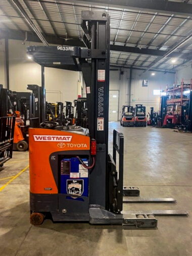 Used Toyota Electric Reach Truck Available for Sale in Alberta, Canada