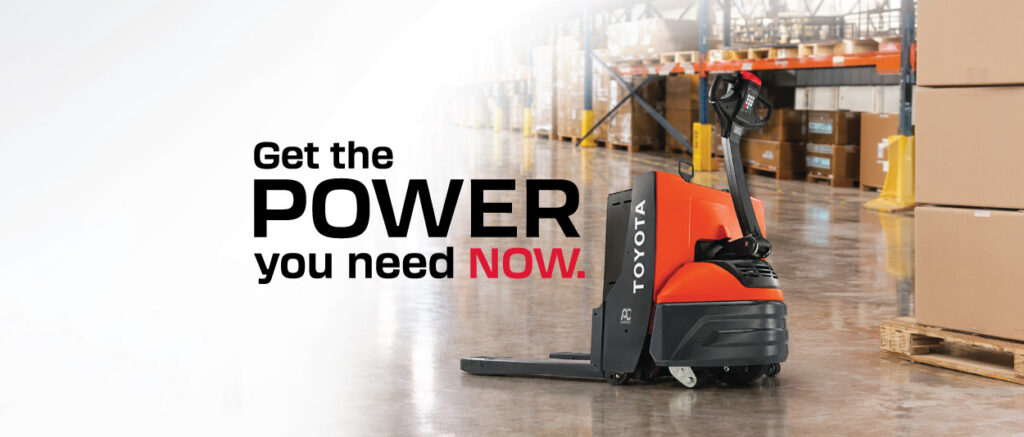 Electric Walkie Pallet Jack Promo