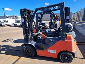 Used 2007 TOYOTA 8FGU15 Forklift for sale in Alberta through WestMat Western Materials Handling