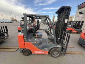 Used 2019 TOYOTA FORKLIFT 8FGCU30 for sale in Calgary, Alberta through Western Materials Handling & Equipment (WestMat)